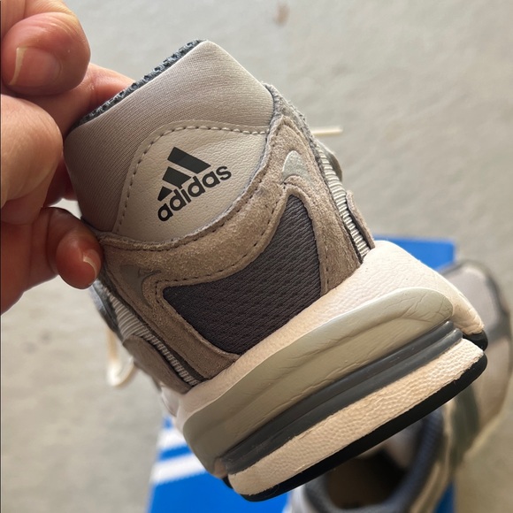 adidas Gray and Blue Men's Sneakers - Picture 11 of 14